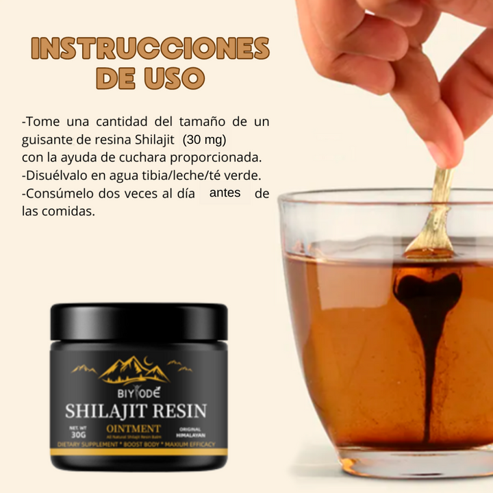 Shilajit 100% Puro 💎🏆🇨🇴 Fuente de Energía Vital del Himalaya