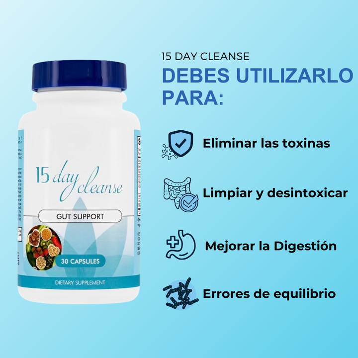 Limpieza intestinal de 15 días