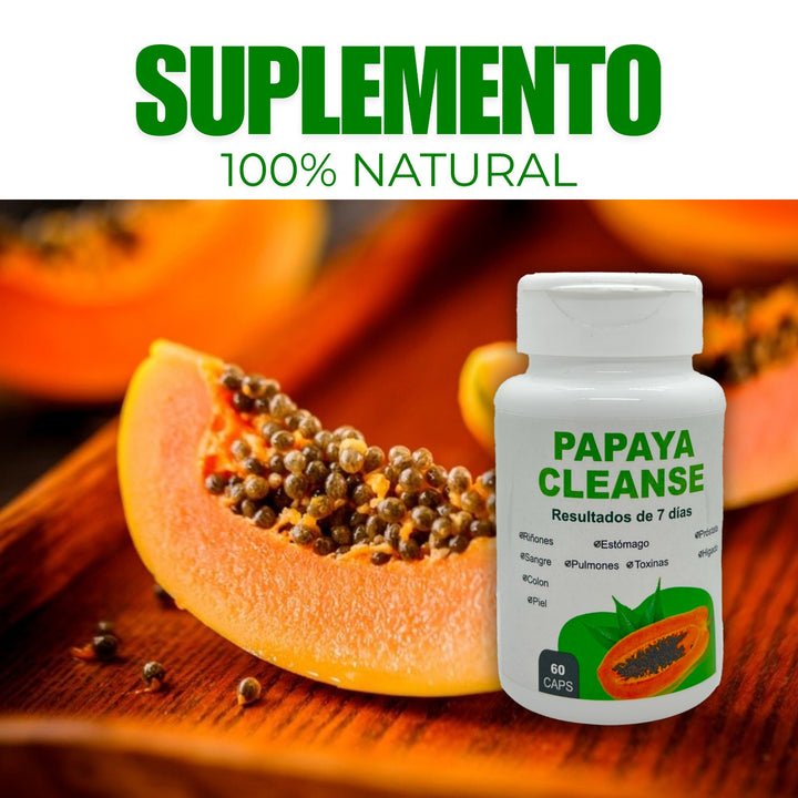 PAPAYA  CLEANSE - 🟢DESINTOXICA TU HÍGADO🟢 60 CAPS